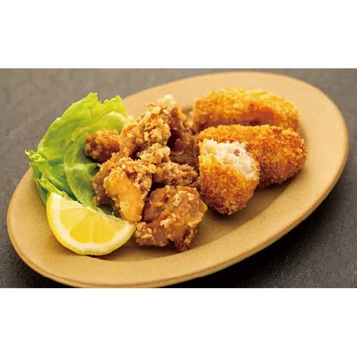 佐多の田中肉屋味付唐揚げとコロッケ２種食べ比べセット