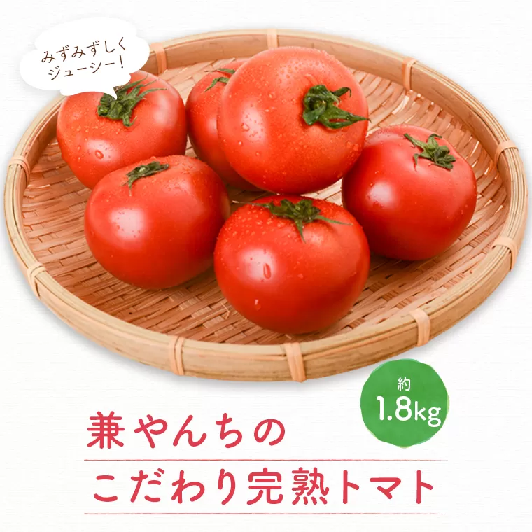 こだわり完熟トマト(約1.8kg)