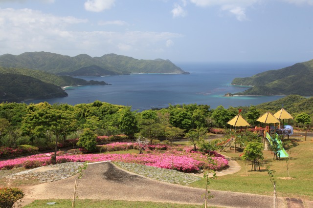 峰田山公園展望台