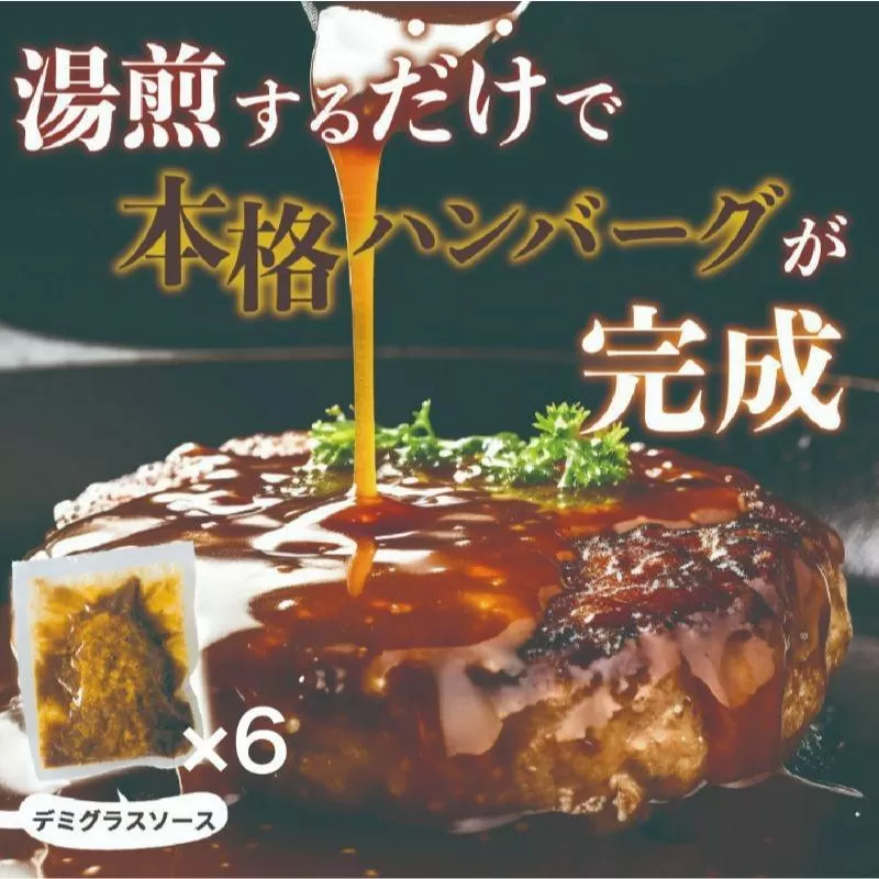 南ぬ豚デミグラスハンバーグ 150g×6個 | 沖縄県 石垣市 石垣島 南国 アグー豚 豚 小分け 便利 簡単 湯煎 おかず