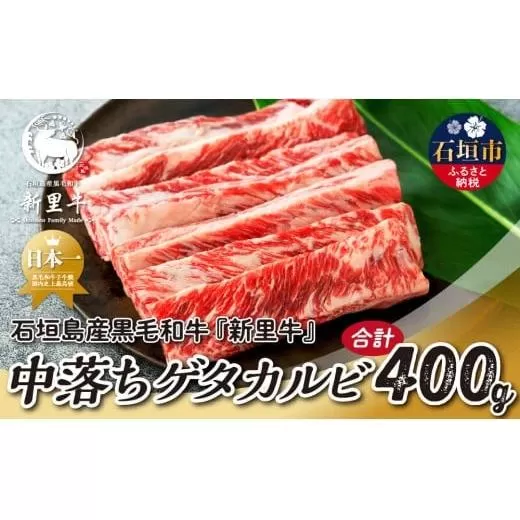 石垣島産 黒毛和牛 新里牛 中落ちゲタカルビ(200g×2)焼肉 バーベキュー SZ-26