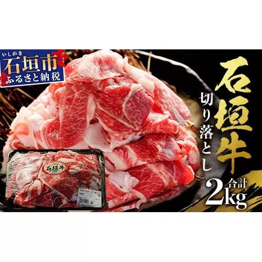 石垣牛・切り落とし ２kg (1kg×2) 冷凍便 | 沖縄県 石垣市 牛肉 お肉 切落し 小間切れ 牛小間切れ SI-89