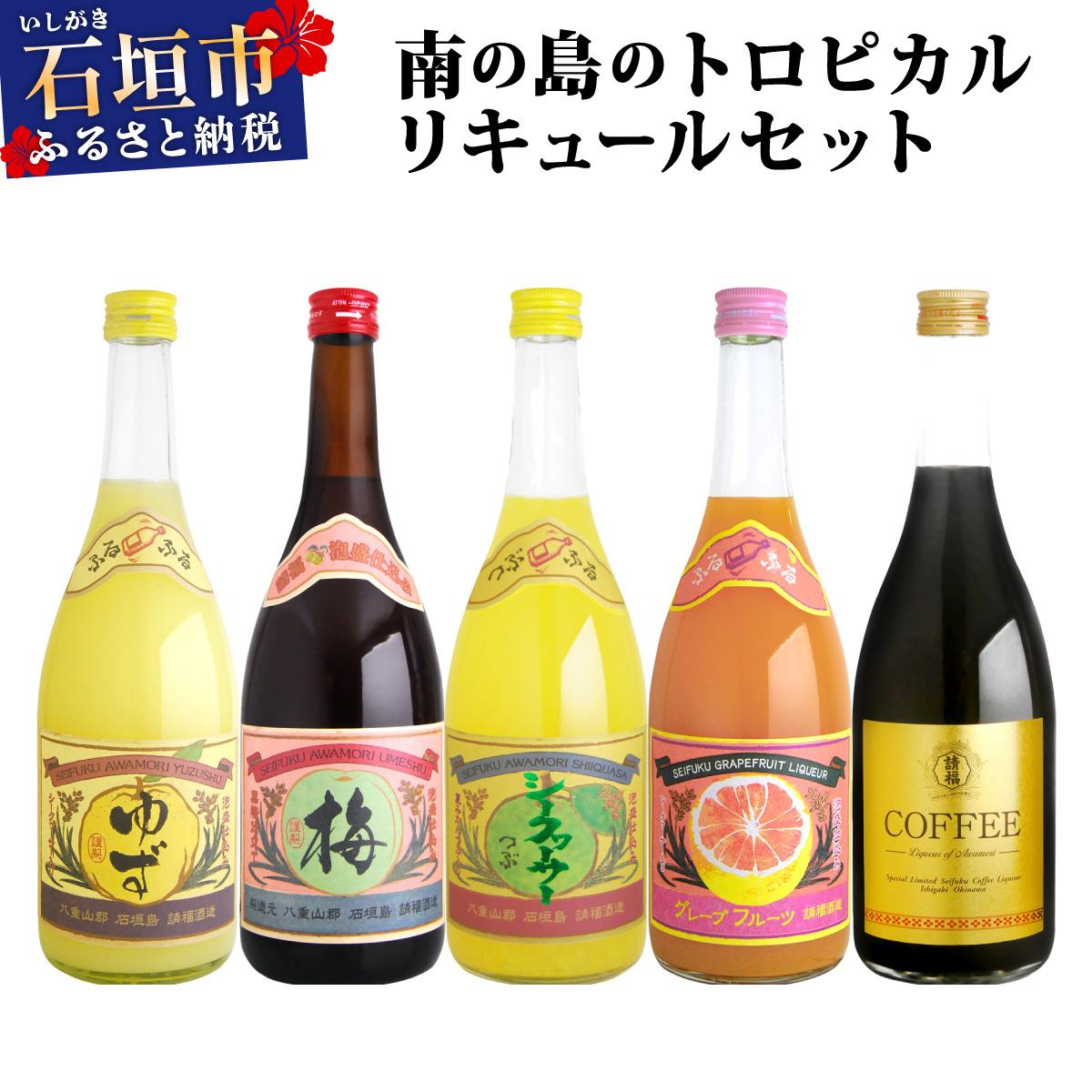 南の島のトロピカルリキュールセット AK-39