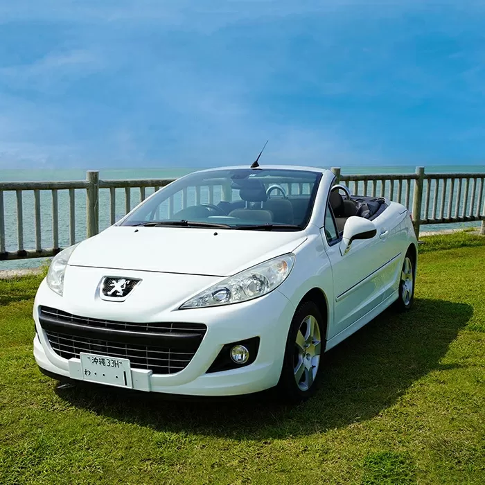 【オープンカーで満喫】レンタカー1日利用券 PEUGEOT 207CC《Supremeレンタカー》FG-1-1