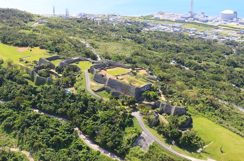沖縄の世界遺産「中城城跡」