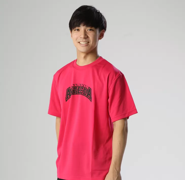 0051 琉球アスティーダオリジナルTシャツ（Sサイズ　素材：ポリエステル）&ステッカー
