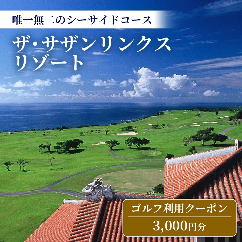 【ザ・サザンリンクスリゾート】 ゴルフ利用クーポン3.000円分 - 旅行 沖縄旅行 リゾートゴルフ 利用券 ゴルフ場利用券 リゾート クーポン券 沖縄県 八重瀬町