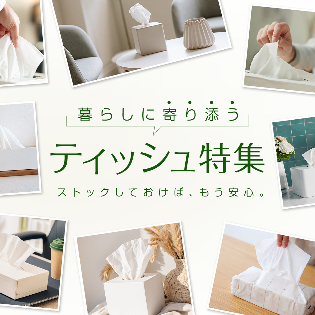 ティッシュ返礼品特集