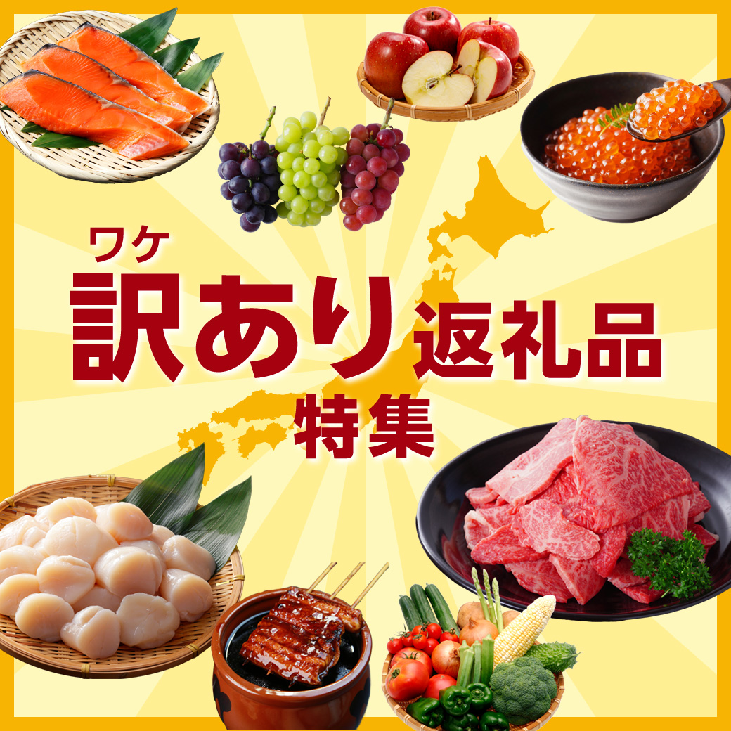 訳あり返礼品特集