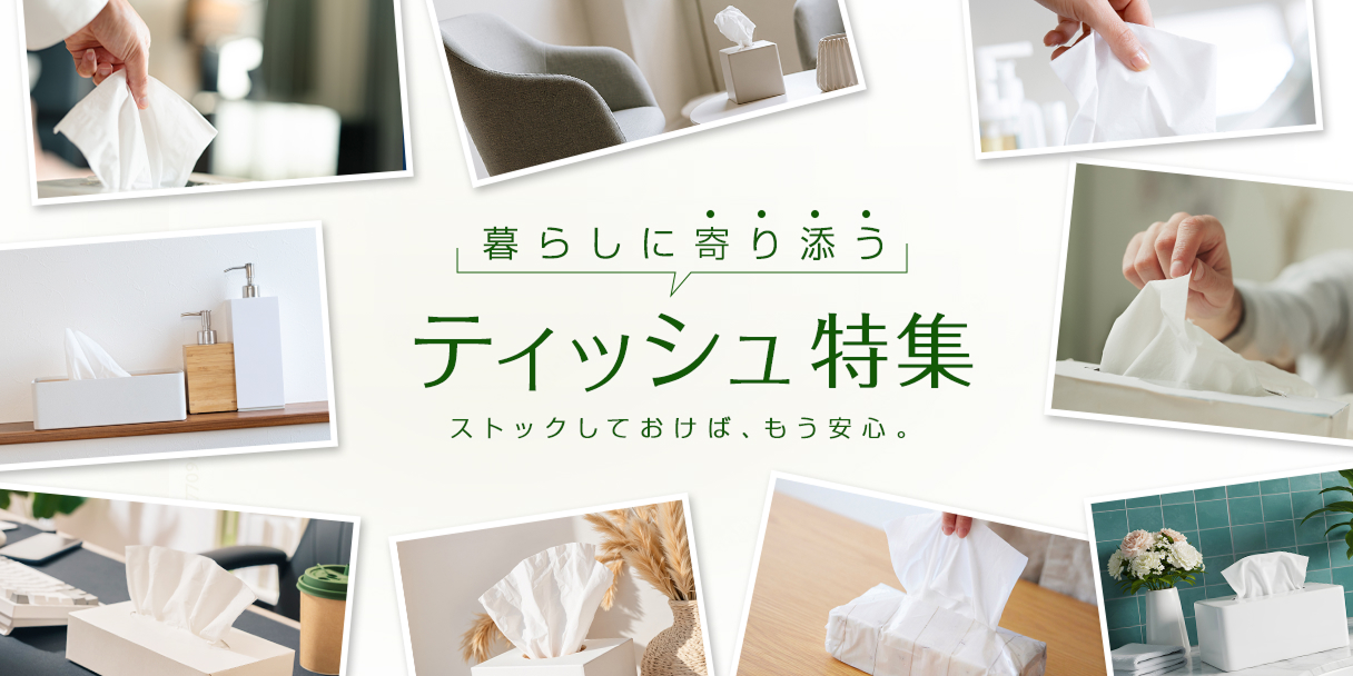 ティッシュ返礼品特集